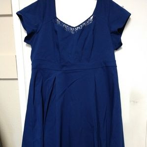 Blue Torrid Cocktail Dress (Never worn)